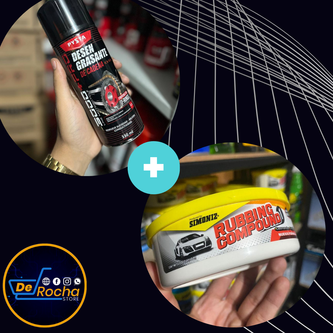 Kit desengrasante + Cera pulidora